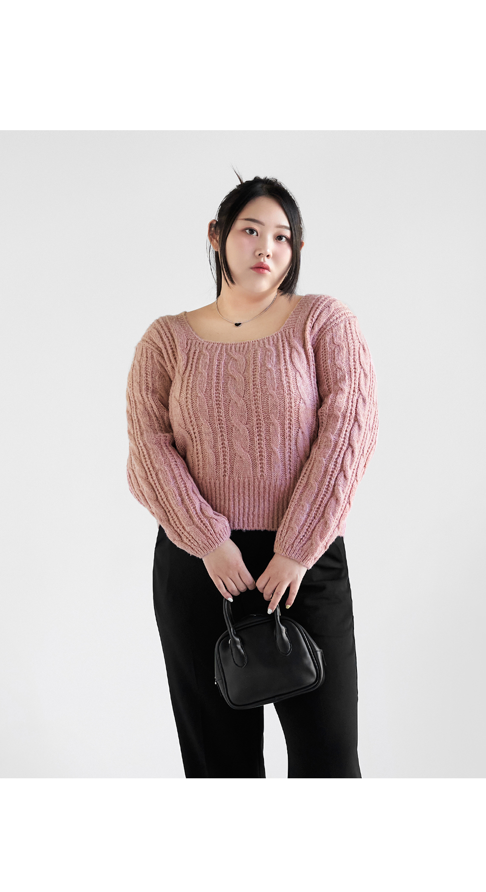 [3천장돌파][MADE] 빅사이즈 M-4XL 최강 스판 히든밴딩 하이웨스트 세미 부츠컷 슬랙스 팬츠 하객룩 상세 이미지 27
