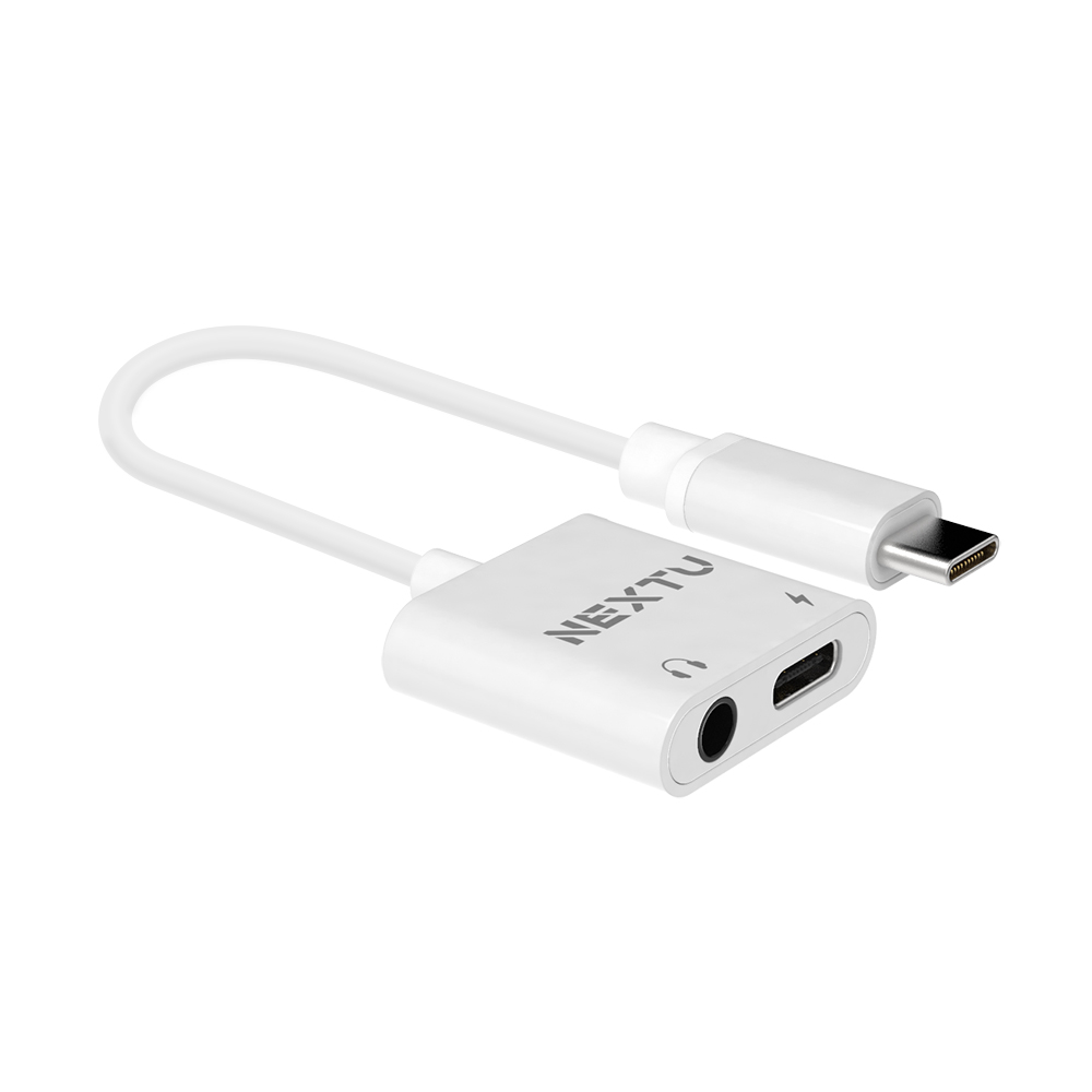 USB-C TO 3.2mm 스테레오 + PD충전 변환 컨버터 NEXT-AV2307 - 상세 이미지 4