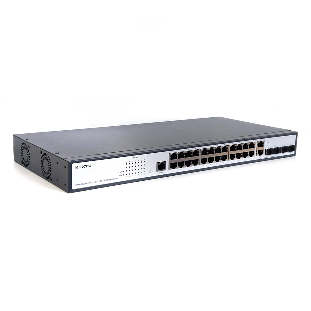 넥스트 NEXT-3034GL2-SFP 24포트 SFP 매니지먼트 스위치허브 - 상세 이미지 2