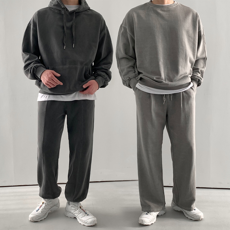 [SET] 피그먼트셋업 남자트레이닝복세트 남자트레이닝셋업 - 상품 이미지