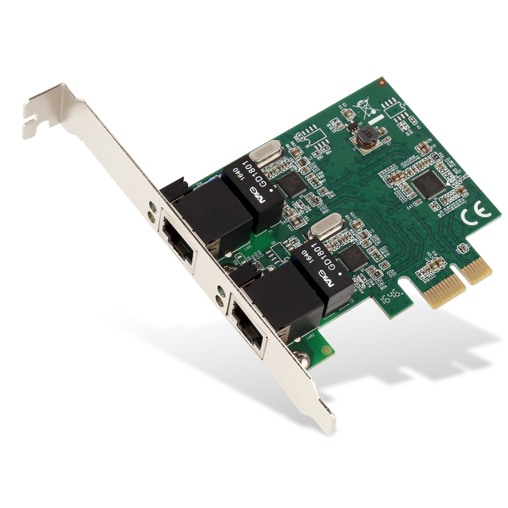 NEXT-3102D EX 기가비트 듀얼 랜카드 PCI-Express - 상품 이미지