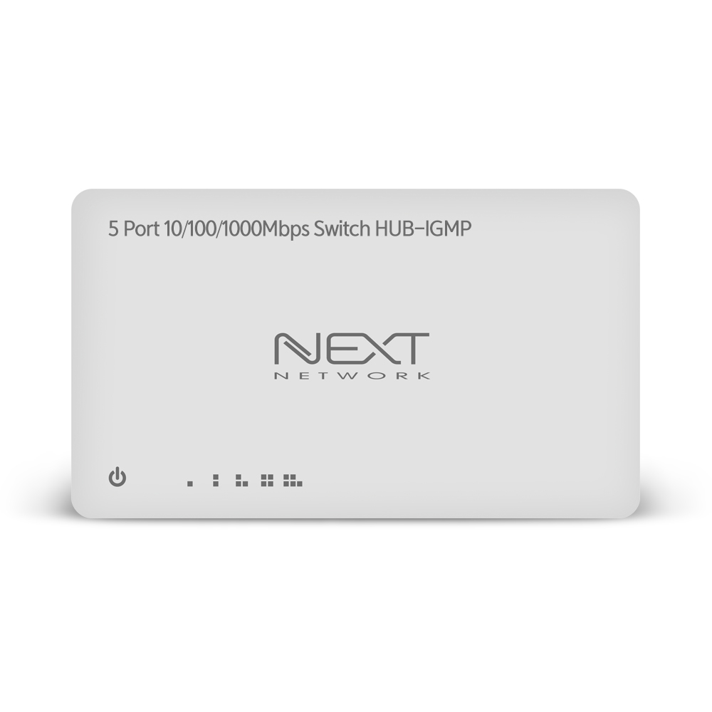 5포트 기가비트 IGMP지원 스위칭허브 NEXT 6005GH-IGMP - 상세 이미지 3