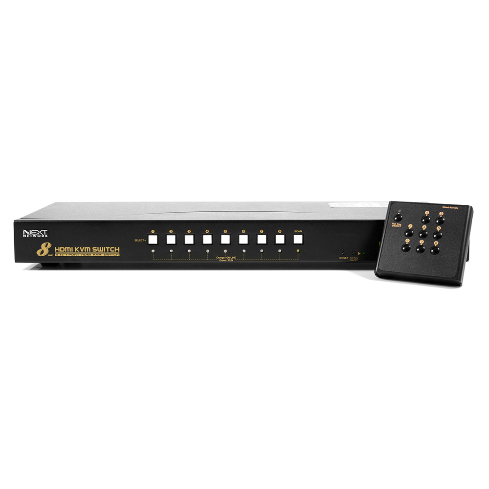 NEXT-7018KVM-KP USB HDMI 4K 30Hz KVM스위치 - 상품 이미지