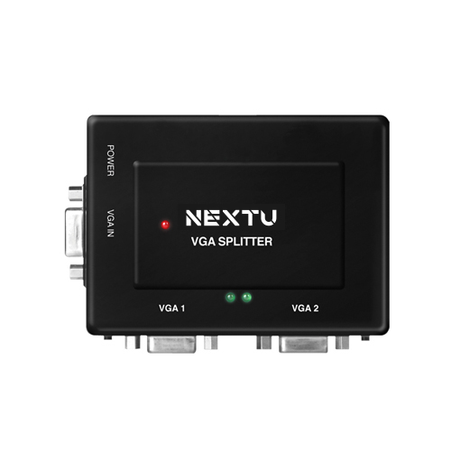 이지넷유비쿼터스 넥스트 1:2 RGB/VGA 모니터 분배기 NEXT-2502VSP 이미지 2