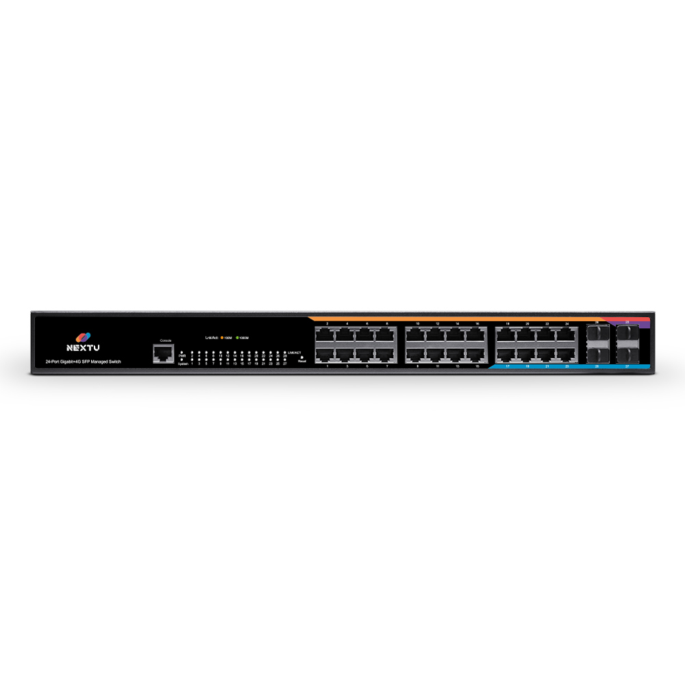 넥스트 NEXT-3028GL2-SFP 24포트 기가비트 1G 4SFP+ 관리형 스위칭허브 - 상세 이미지 4