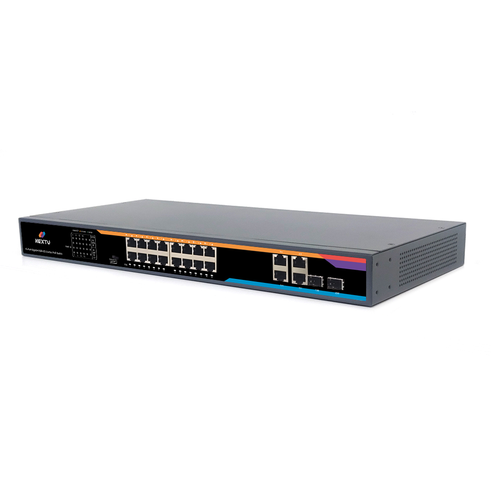 16포트 기가비트 POE스위치/POE+ 2Giga SFP 802.3af/at 250W POE3018SFP-250 - 상세 이미지 4