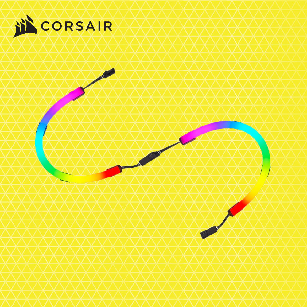 커세어 iCUE LS100 Expansion 250mm RGB 스트립 조명 튜닝 확장킷