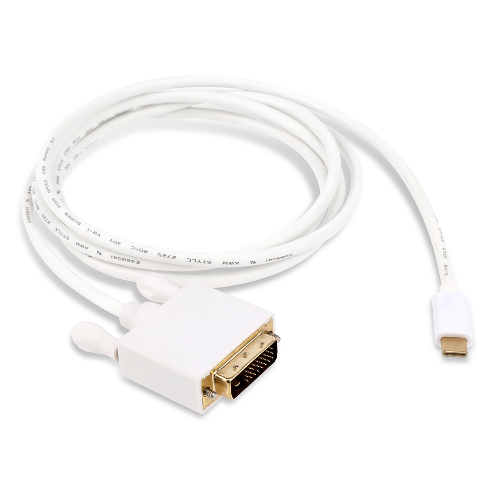 넥스트 USB-C to DVI 4K 1.8미터 TV MHL케이블 NEXT 2242TCD - 상품 이미지