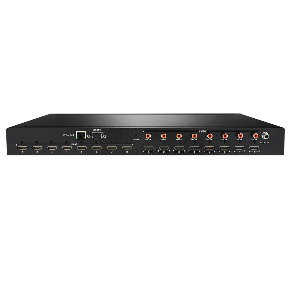 넥스트 NEXT-4288UHDM 8X8 HDMI2.0 메트릭스스위치 SPDIF 8포트지원 이미지 3