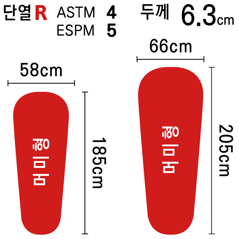 씨투써밋 컴포트 플러스 인슐레이티드 RG 매트리스 백패킹 비박 미니멀캠핑 에어 매트 - 상세 이미지 3