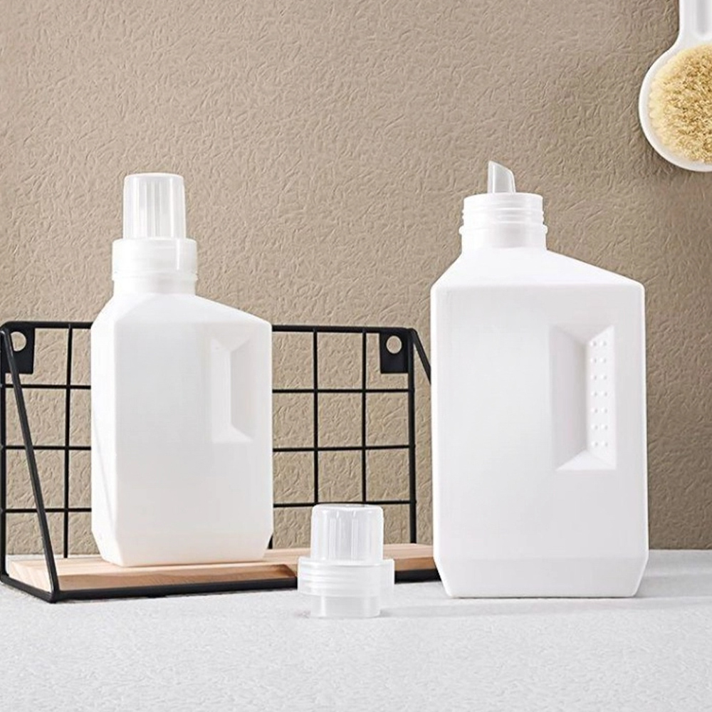 스티커포함 소분용 세탁 세제통 디스펜서 1000ml 소분용기 주방 세제통 리필용기 - 상세 이미지 5