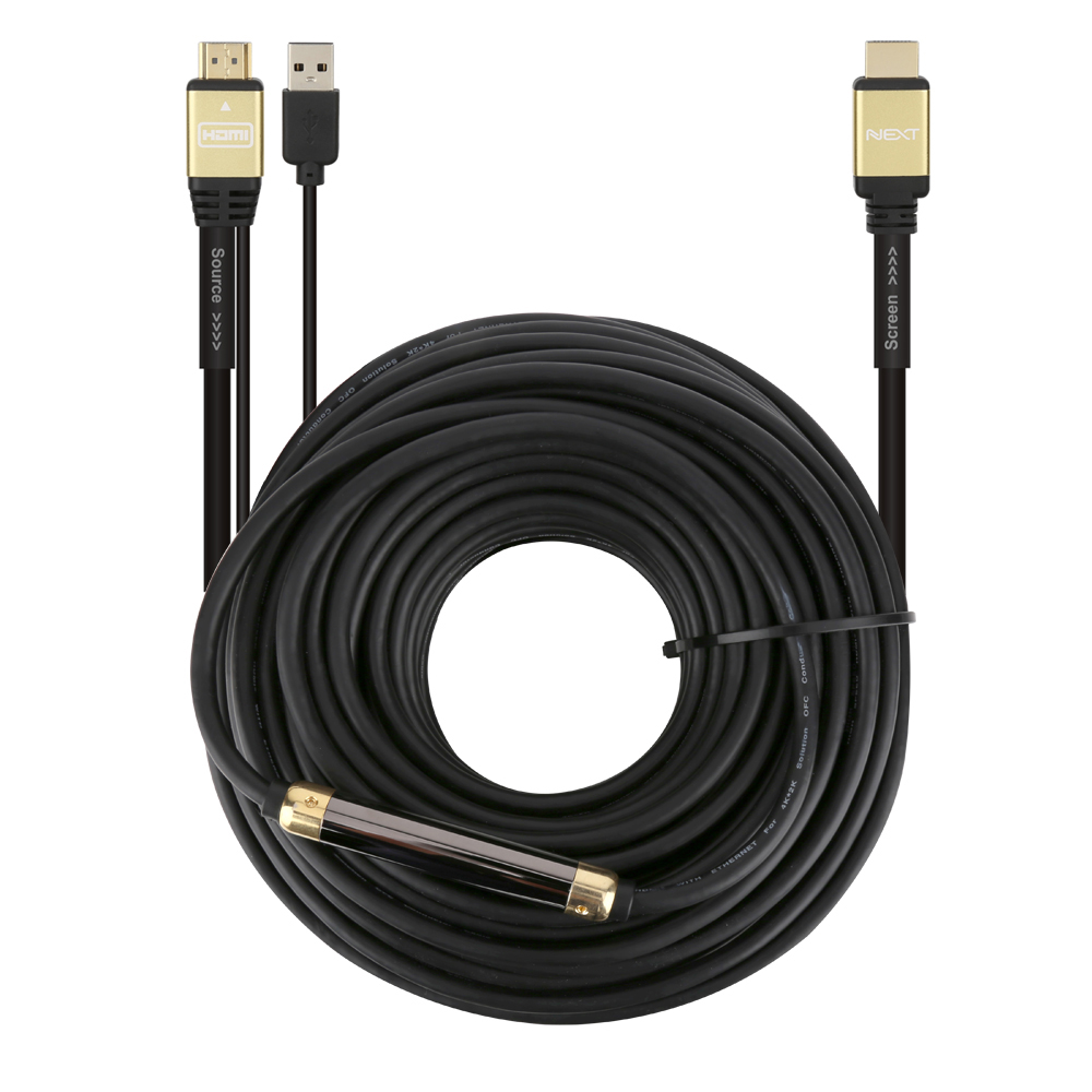 [리퍼상품P] 넥스트유 HDMI v2.0 4K60Hz 고급형 IC칩셋내장 케이블 20m 320UHD4K60 - 상세 이미지 2
