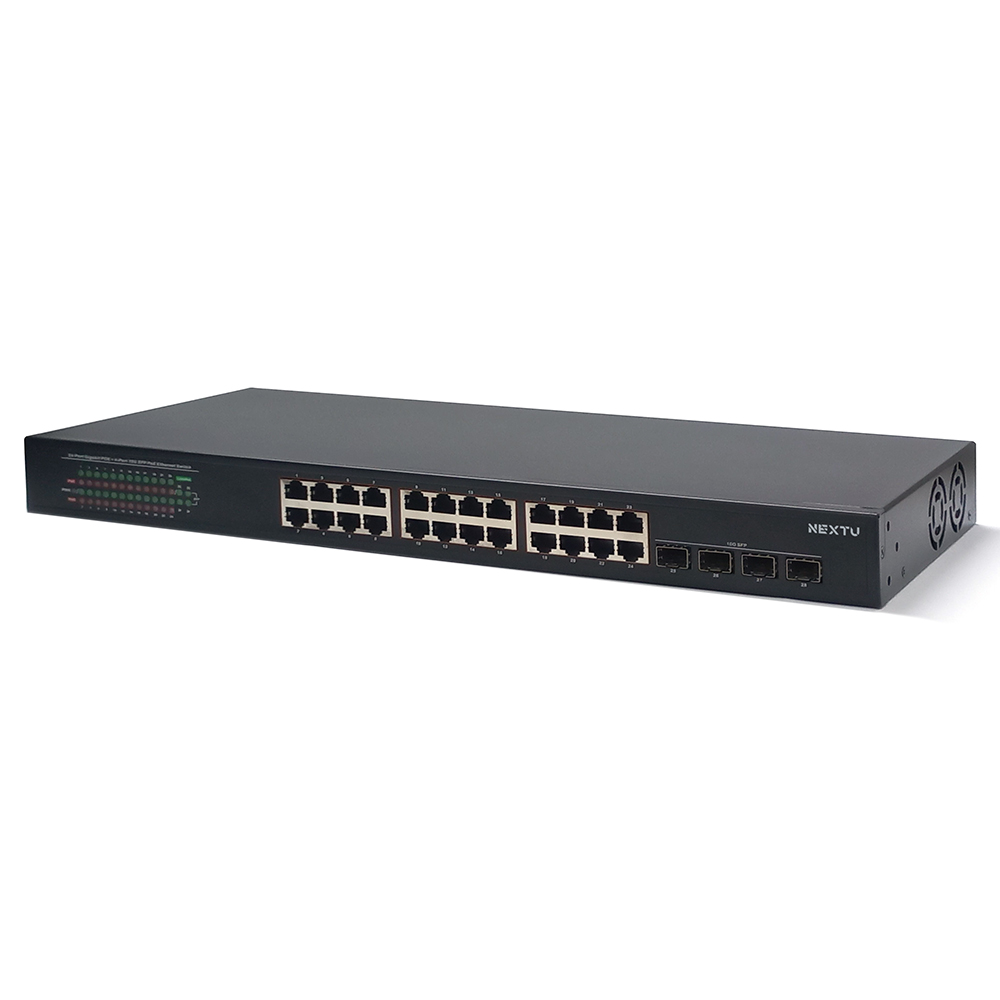 기가 24포트 POE+ 10G 4SFP+ 450W 스위치 POE4820-10G - 상세 이미지 4