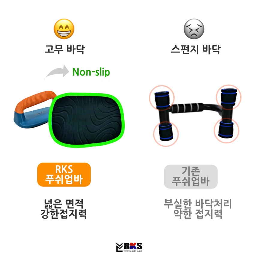 링사이드코리아 푸쉬업바 전완근 손목강화 / 복싱 홈트 팔굽혀펴기 스트롱 운동기구 이미지 8