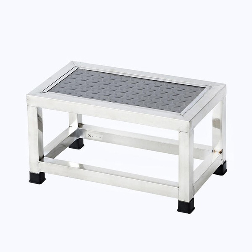 이동식 발판 사다리 간이 계단 발판 계단식 작업 안전사다리 1단 제품 이미지