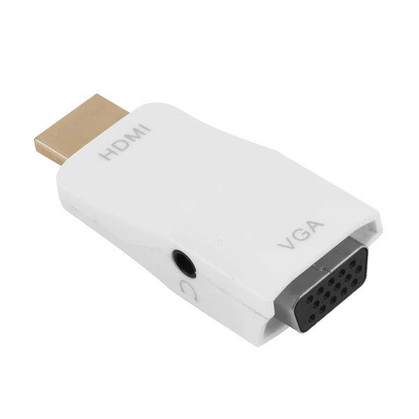 HDMI to VGA (RGB) + 스테레오 오디오 변환 컨버터 젠더 NEXT 2411HVC - 상세 이미지 2