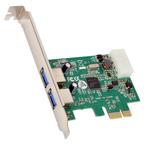 이지넷유비쿼터스 넥스트 USB3.0 2포트 PCI Express 카드 LP타입 NEXT-212U3 - 상품 이미지