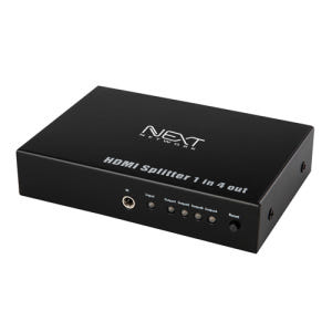 NEXT-0104SP4K 1:4포트 HDMI 모니터 분배기 플리터 개봉기 | 실사용 후기 - 상품 이미지 1