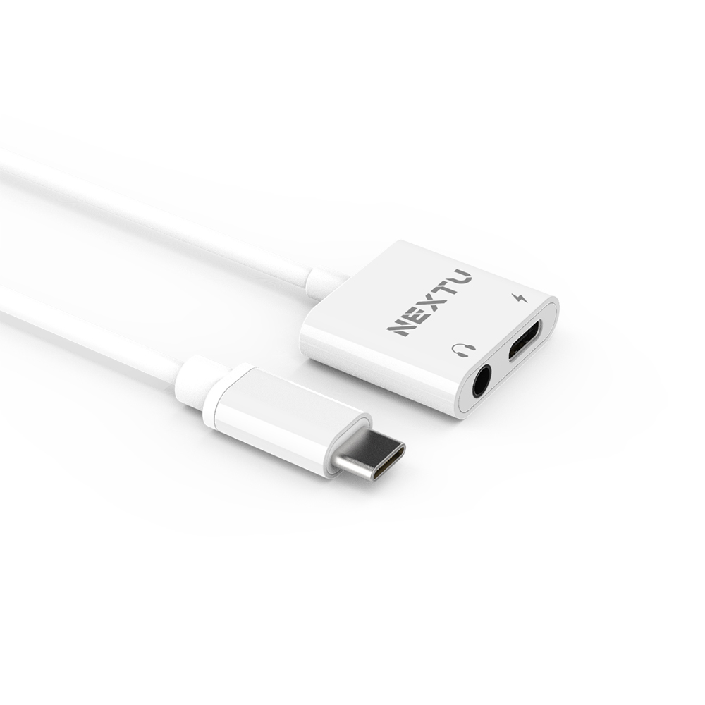 USB-C TO 3.2mm 스테레오 + PD충전 변환 컨버터 NEXT-AV2307 - 상세 이미지 3