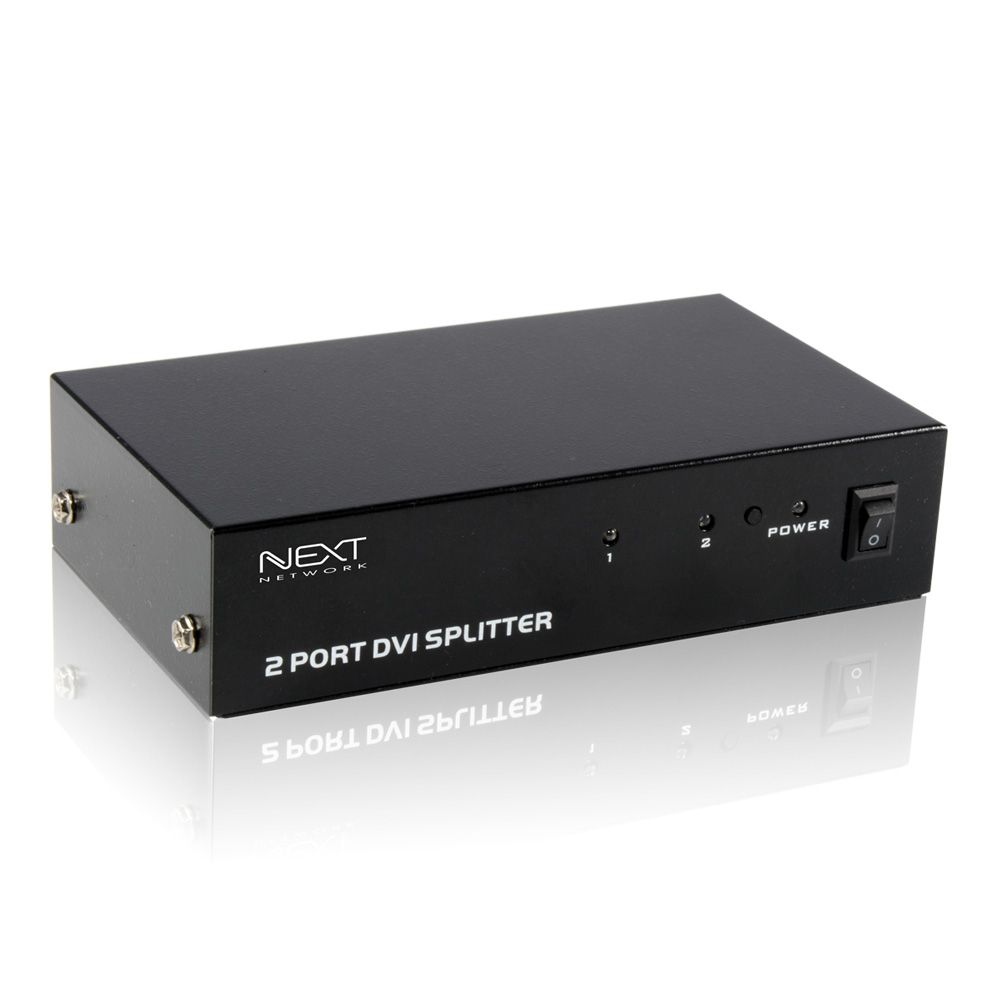 이지넷유비쿼터스 NEXT-102DVI 1:2포트 DVI 분배기 HDCP지원 제품 이미지