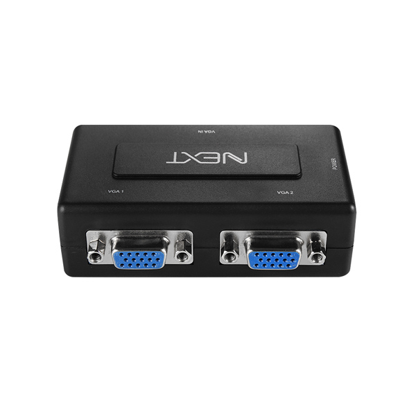 넥스트 NEXT-2302VSP 1:2VGA RGB D-SUB 모니터 분배기 공유기 확장기 이미지 2