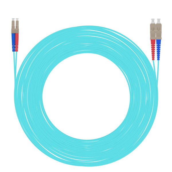 넥스트유 LC-SC 멀티모드 광 패치코드 SFP+ 10Gbps OM3규격 50m, 1개 - 상품 이미지