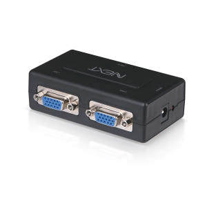 넥스트 NEXT-2302VSP 1:2VGA RGB D-SUB 모니터 분배... 개봉기 | 실사용 후기 - 상품 이미지 1