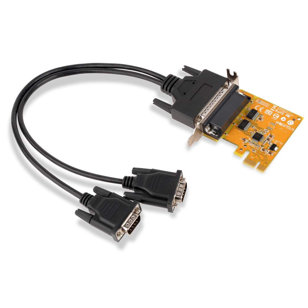 2포트 멀티포트 RS232 PCI-E 시리얼확장카드 NEXT SUNIX SER6437AL-C - 상세 이미지 2