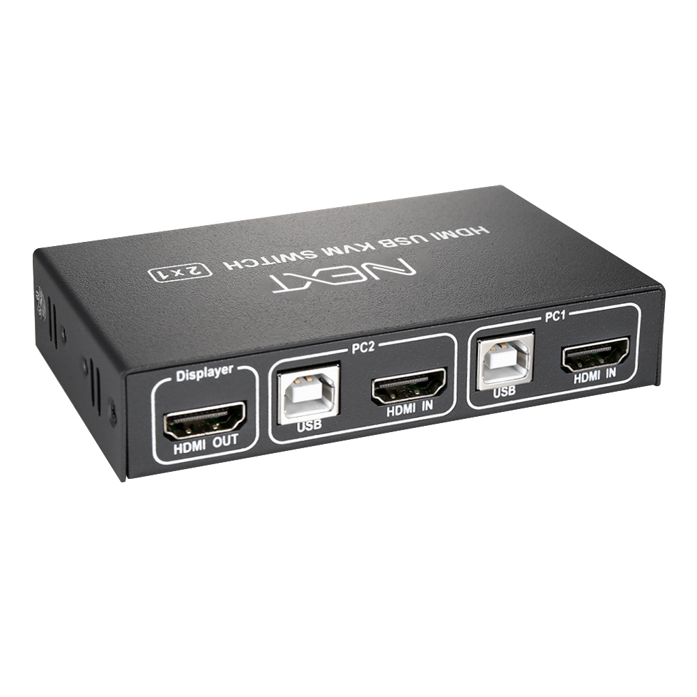 2:1 USB HDMI KVM 스위치 무전원 NEXT 7102KVM-4K - 상세 이미지 2