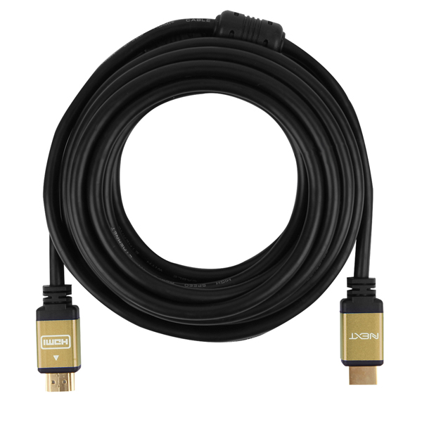 넥스트유 HDMI 2.0 UHD 4K 60Hz 최고급형 케이블 5m, 1개 - 상품 이미지