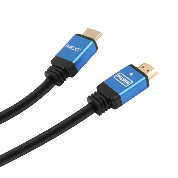 넥스트유 HDMI Ver1.4 4K 블루메탈 고급형 케이블 3m, 1개 - 상세 이미지 3