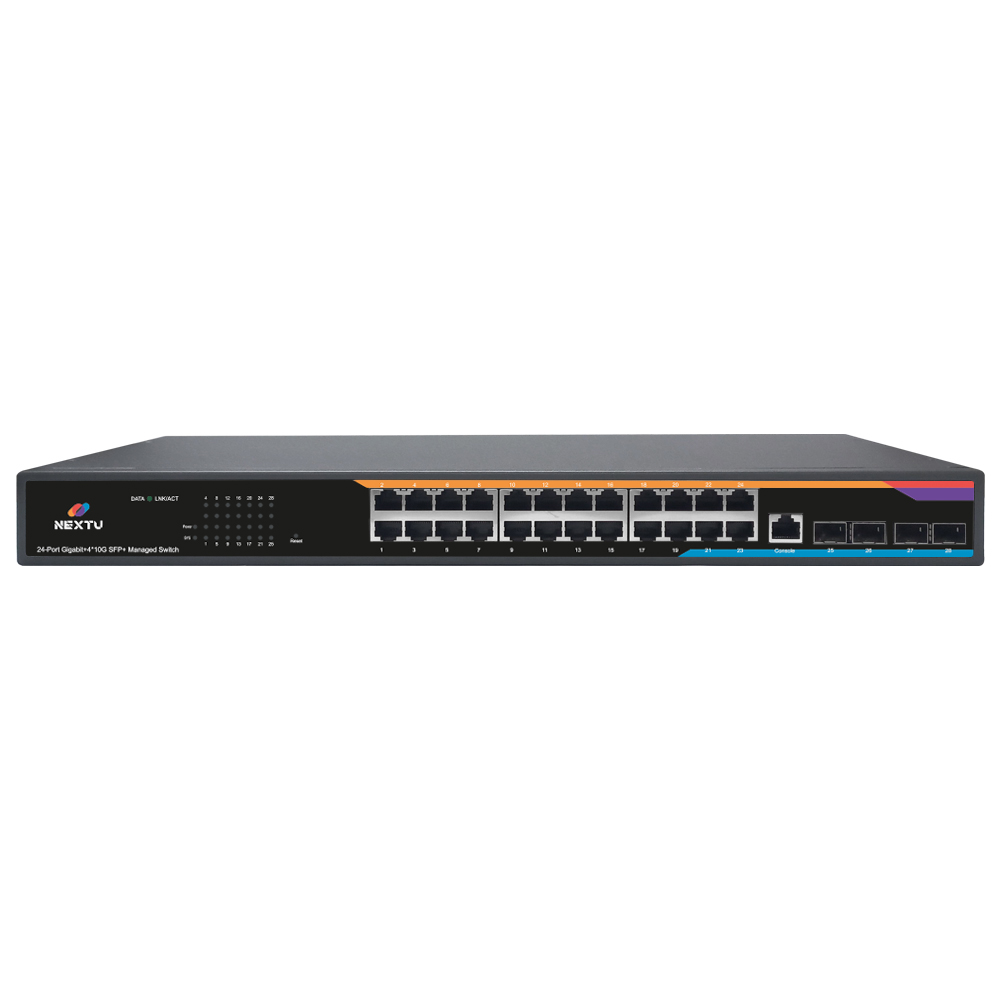 NEXT-3029GL2-10G 24포트 기가비트 10G 4SFP+ 관리형 스위칭허브 - 상품 이미지