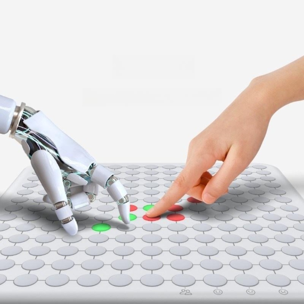 전자 오목판 오목 게임 AI 보드게임 오목게임 놀이 스마트 휴대용 버튼 - 상품 이미지