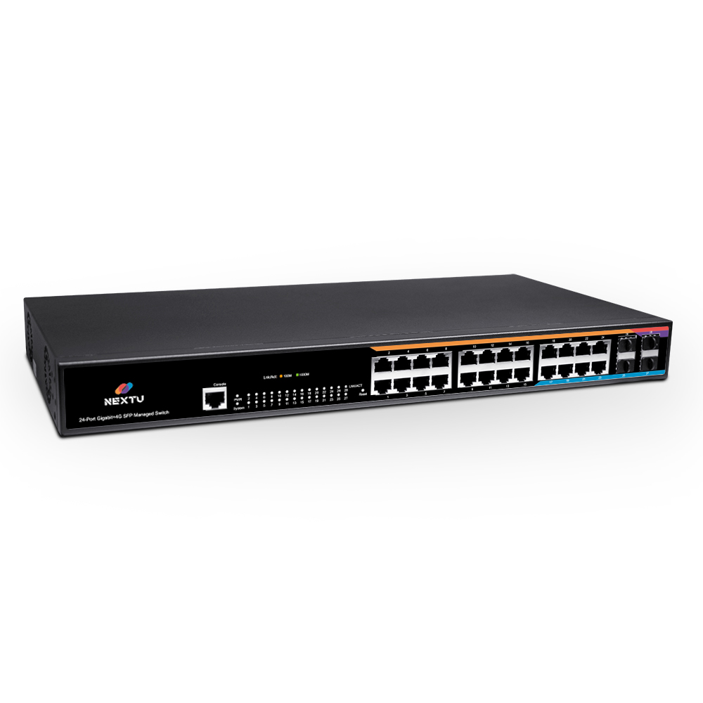 넥스트 NEXT-3028GL2-SFP 24포트 기가비트 1G 4SFP+ 관리형 스위칭허브 - 상세 이미지 3