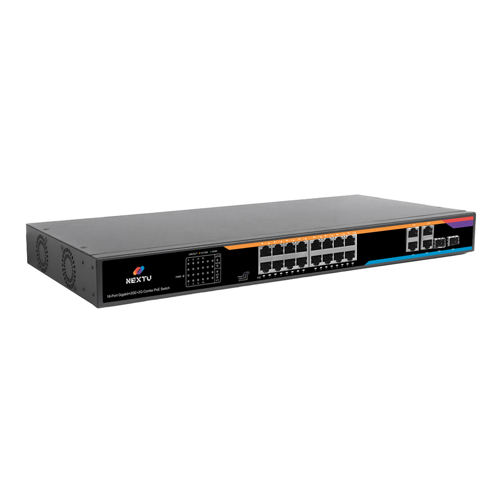 16포트 기가비트 POE스위치/POE+ 2Giga SFP 802.3af/at 250W POE3018SFP-250 - 상세 이미지 3