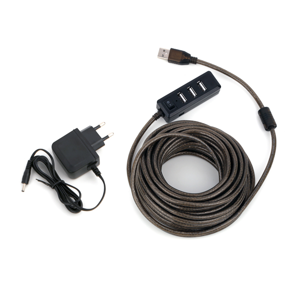 넥스트 NEXT USB105PW 10미터 4포트 유전원 USB 허브 - 상품 이미지