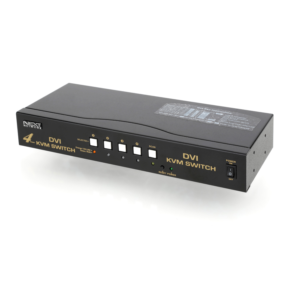 DVI 4:1 USB DVI KVM 스위치 NEXT-7304KVM-DVI - 상세 이미지 4
