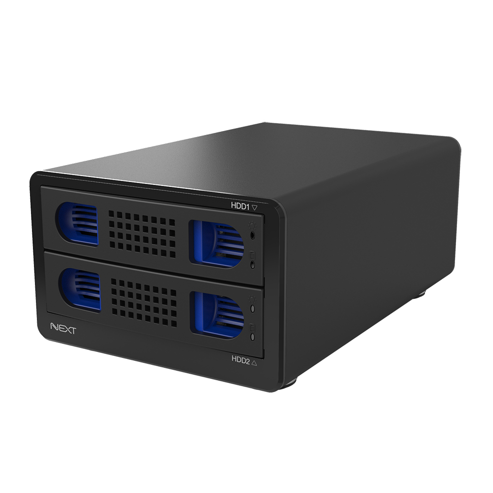넥스트 NEXT 802U3 RAID USB3.0 2베이 레이드 스토리지 - 상품 이미지