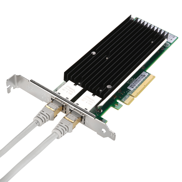 인텔10G 듀얼 RJ-45 서버용 랜카드 X540AT2 copper랜카드 NEXT 540CP-10G - 상품 이미지