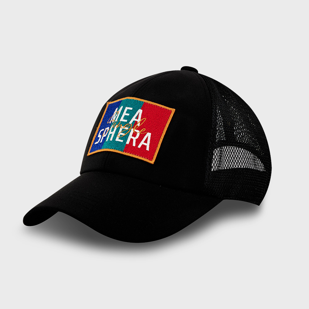 미스페라 FLAG 패치 트러커캡 골프모자추천(2 colors) - 상품 이미지