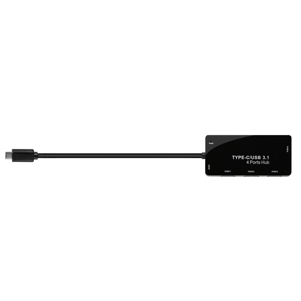 NEXT-415TC Type-C 4Port USB HUB / 5Gbps / 무전원USB허브 / 전원연결 소켓제공 - 상세 이미지 3