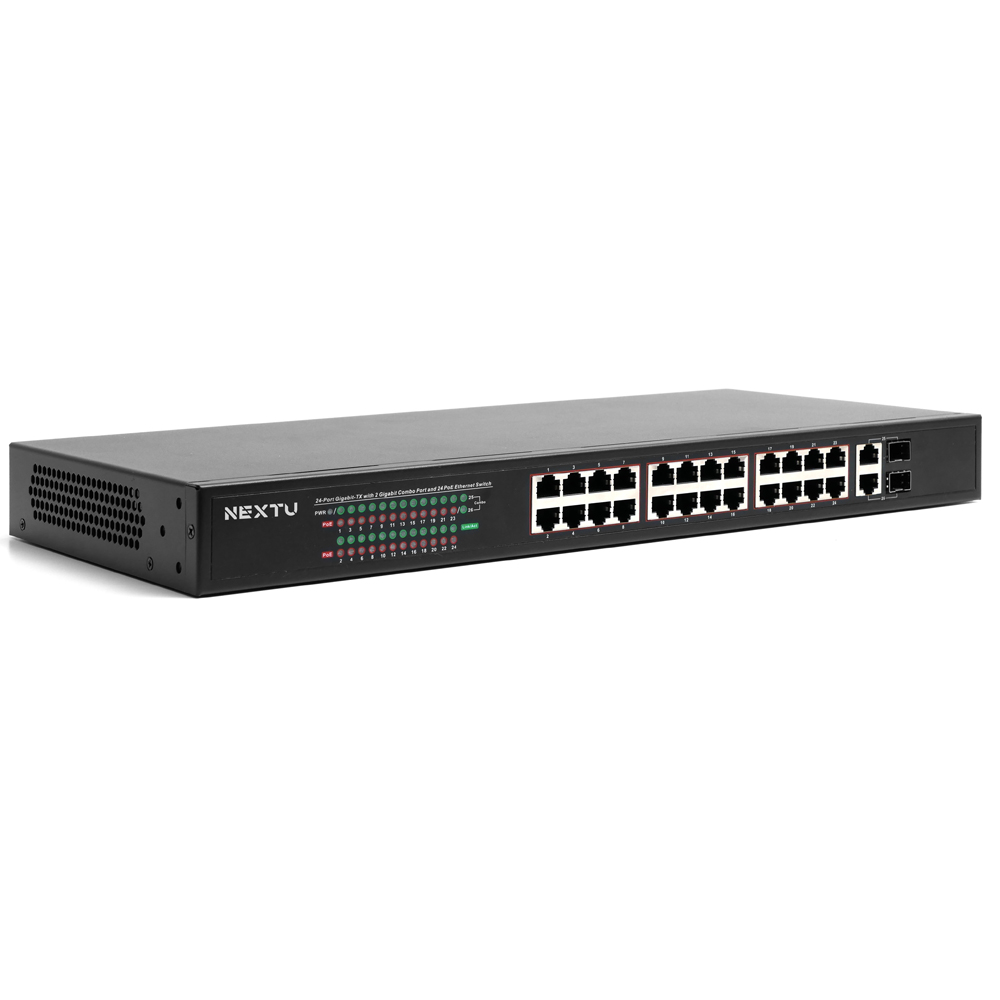 이지넷유비쿼터스 넥스트 24포트 POE 기가 스위칭허브 POE6128SFP-TP - 상세 이미지 4