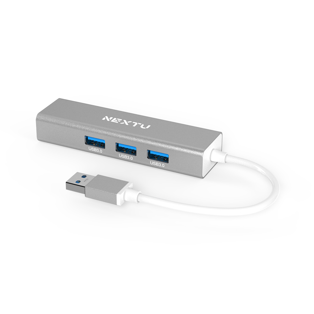 넥스트 USB-A to USB3.0+기가비트 랜허브 NEXT-UH404LAN - 상세 이미지 5