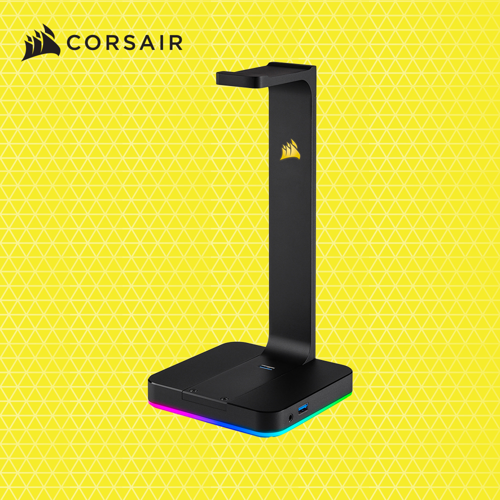 커세어 ST100 RGB 7.1채널 게이밍 헤드셋 스탠드 거치대 개봉기 | 실사용 후기 - 대표 이미지