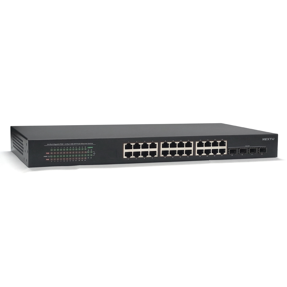기가 24포트 POE+ 10G 4SFP+ 450W 스위치 POE4820-10G - 상세 이미지 3