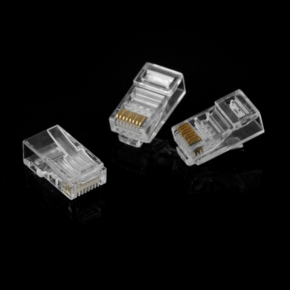 NEXT-RJ45C6 Cat.6 UTP 기가 랜커넥터 100개입 8P8C 모듈 - 상세 이미지 5