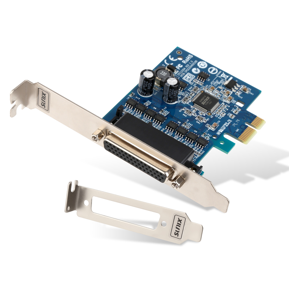 산업용 4포트 RS422/485 PCI-Express 시리얼 확장카드/921.6Kbps/슬림PC 지원 SUNIX IPC-E2204S-B - 상세 이미지 4