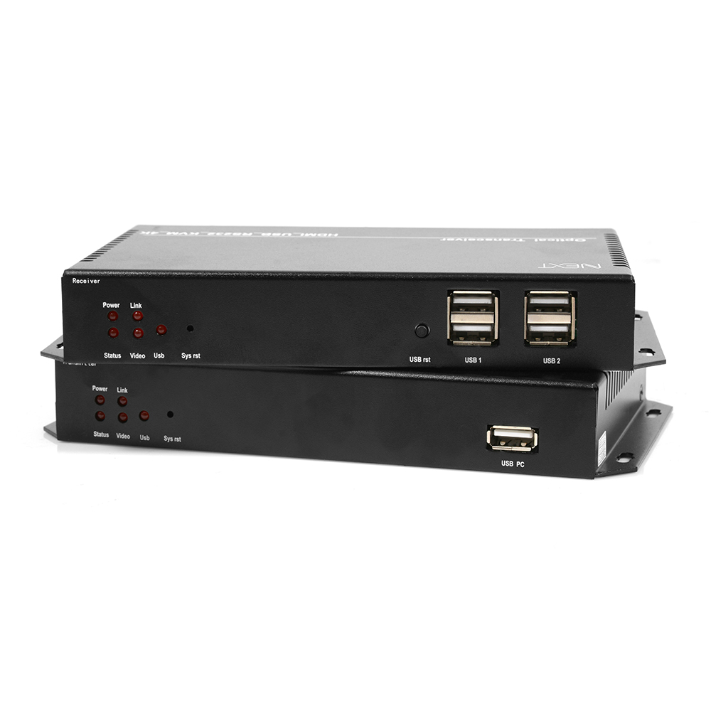 HDMI KVM 광리피터 20Km 연장기 NEXT 1028HFC-KVM - 상품 이미지