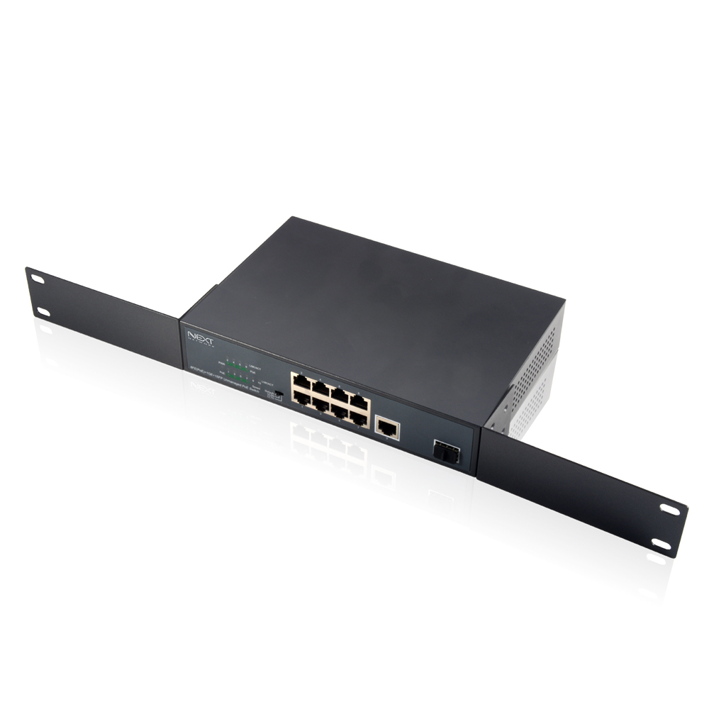 이지넷유비쿼터스 NEXT-POE308SFP-TP 10/100M 8포트 스위칭허브 풀POE + 기가비트 SFP - 상세 이미지 4