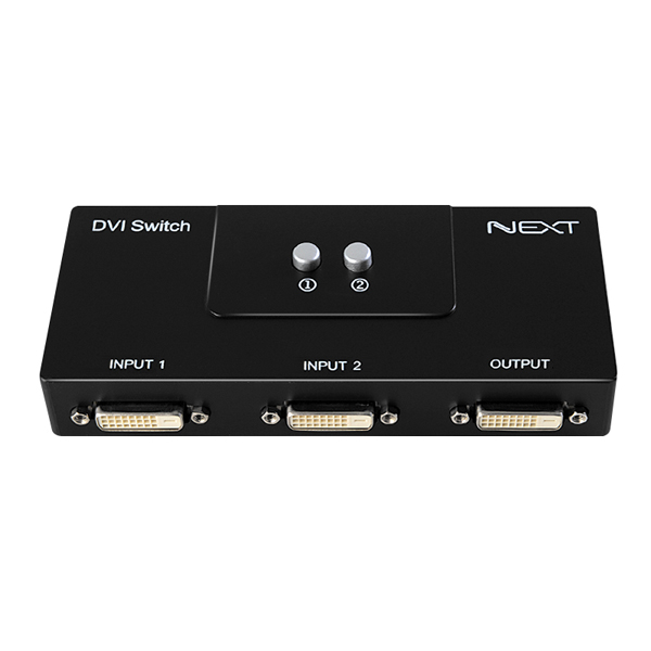 이지넷유비쿼터스 NEXT DVI202SW 2:1 DVI 모니터 스위치 선택기 무전원 방식 이미지 2